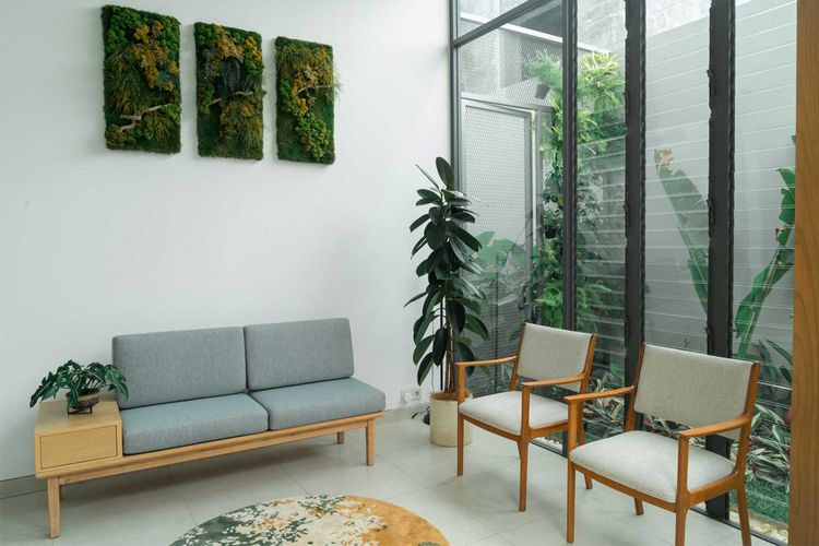 Pot tanaman indoor untuk nuansa Skandinavia, karya Miveworks