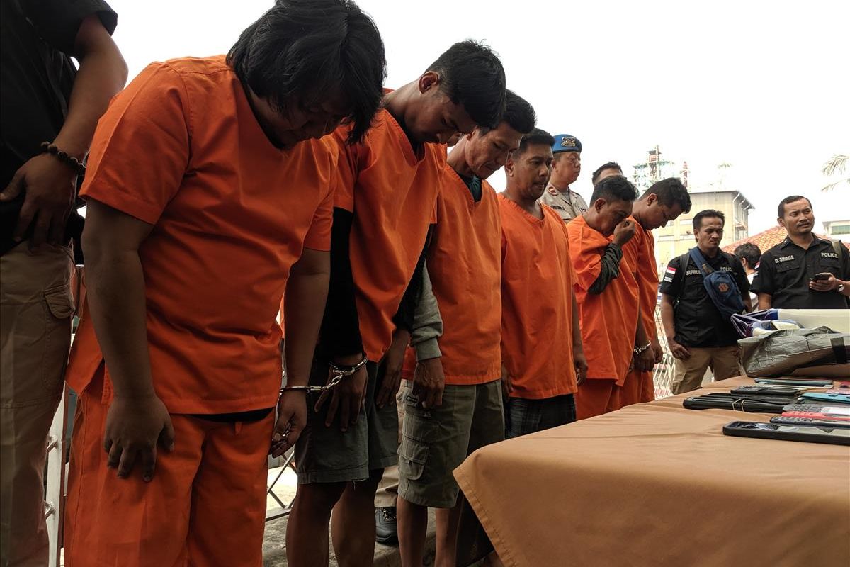 Enam orang warga negara Malaysia yang Susupkan Narkoba Menggunakan Kapal Pesiar Pada Momen Lebaran Idul Fitri