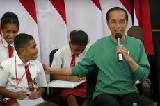 Saat Jokowi Ditanya Bocah SD Kenapa Papua Tak Jadi Ibu Kota, lalu Bertemu Anak yang Mirip Dirinya