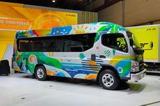 Intip Spesifikasi Canter Bus dengan Livery Unik di Giicomvec 2024