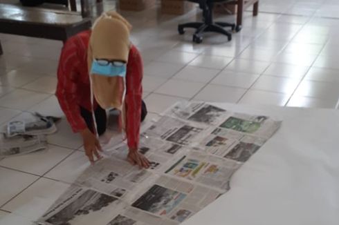 Pasien Rehabilitasi Jiwa di Semarang Jalani Terapi dengan Jahit Masker dan APD
