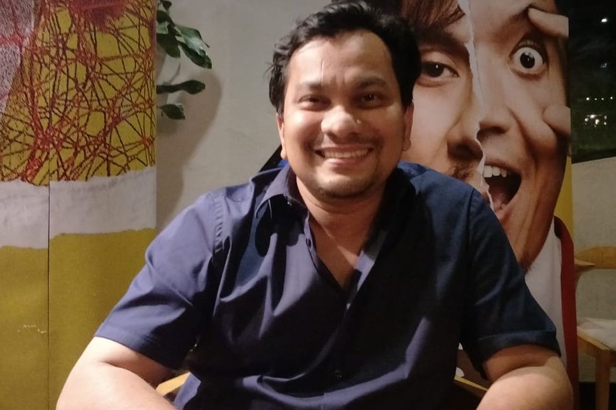 Tompi dalam jumpa pers syukuran 500 ribu penonton film Pretty Boys di Ecology Kemang, Jakarta Selatan, Senin (30/9/2019)