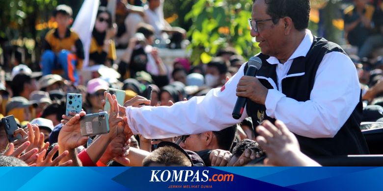 Kampanye Dimulai Besok, Jokowi Izinkan Mahfud Cuti