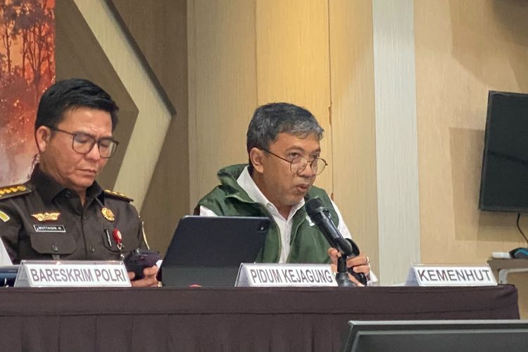 Kemenhut Usut Pidana 27 Subjek Hukum Terkait Karhutla: 5 Korporasi dan 22 Perorangan
