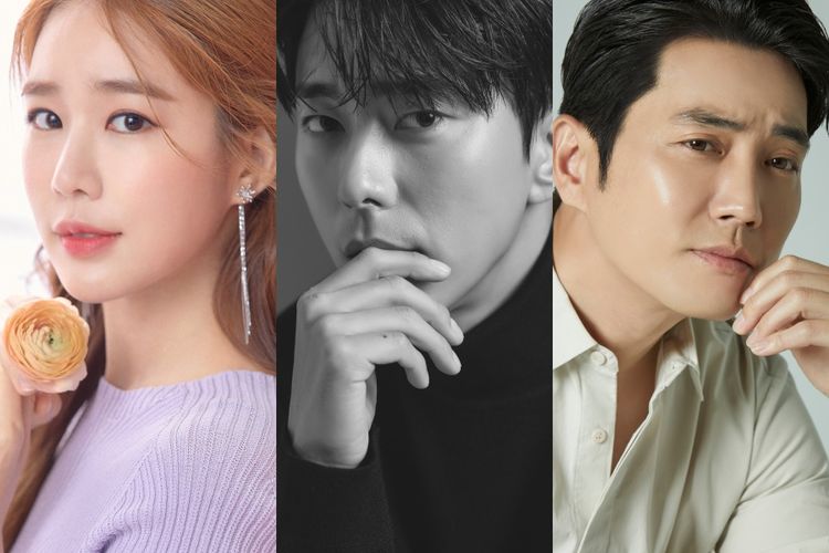 (Dari kiri) Yoo In Na, Yoon Hyun Min, Joo Sang Wook membintangi drama baru bertajuk True to Love yang akan ditayangkan Prime Video mulai 12 April 2023.