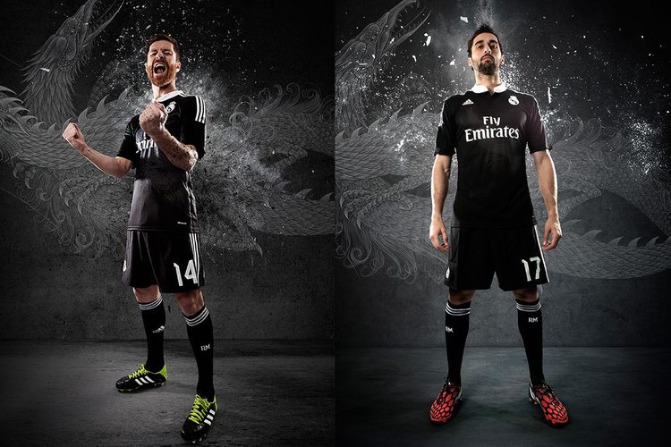 Real Madrid x Yohji Yamamoto Third Kit