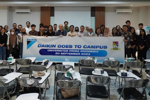 Dukung Perkembangan Pendidikan di Indonesia, Daikin Goes to Campus Sambangi Universitas Prima Medan
