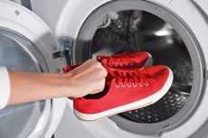 Cara Tepat Mencuci Sepatu dengan Mesin Cuci