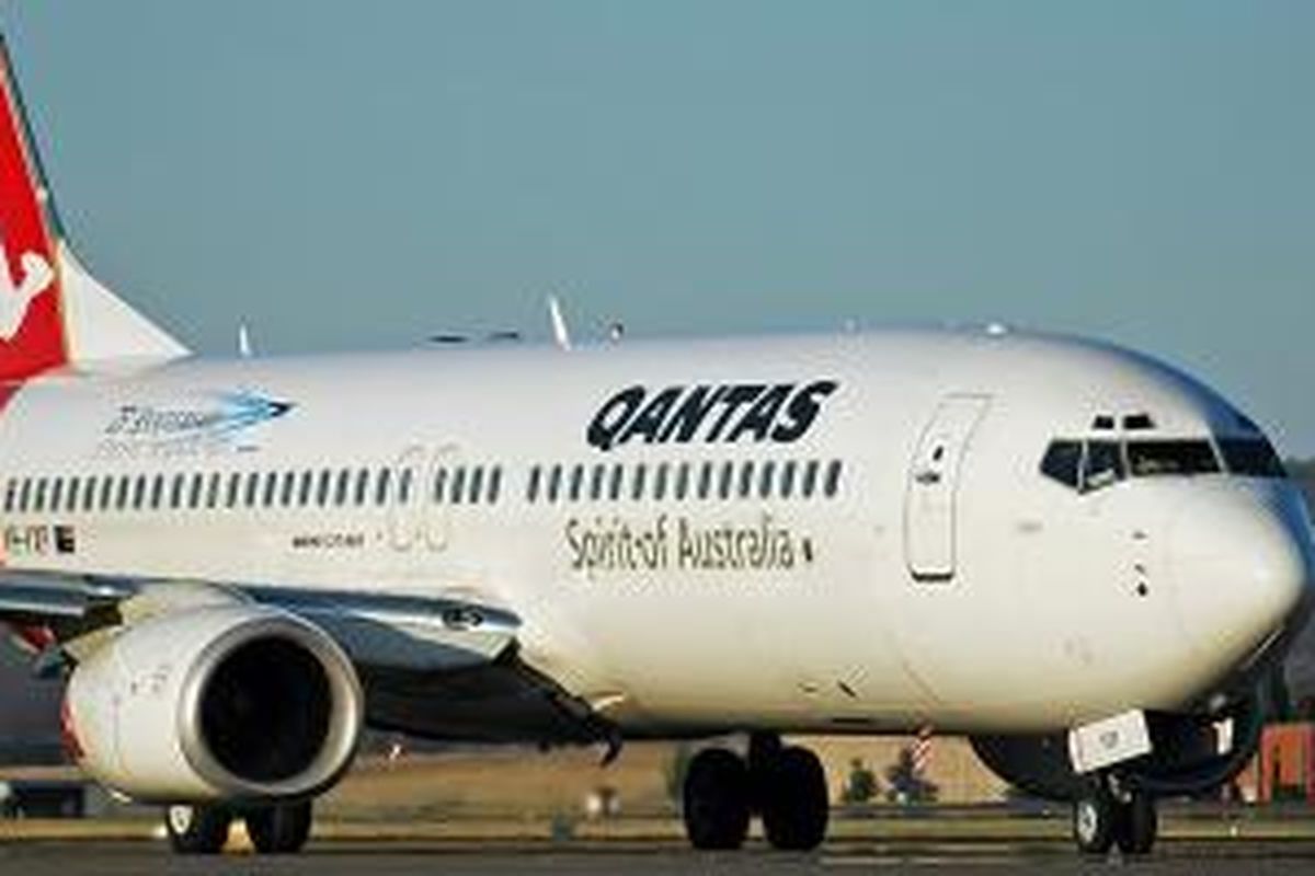  B737-800 Qantas.