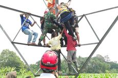 Diduga Depresi, Mahasiswi Panjat Tower SUTET di Sleman, Dievakuasi Setelah 1 Jam Dibujuk