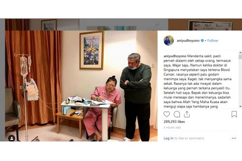 Putri Sulung Ma'ruf Amin Jenguk Ani Yudhoyono di Singapura