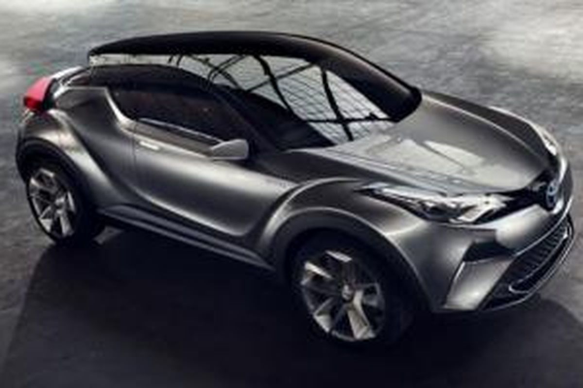 Wujud konsep Toyota C-HR mendekati versi produksi massal