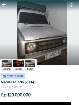 Iklan Suzuki Katana 