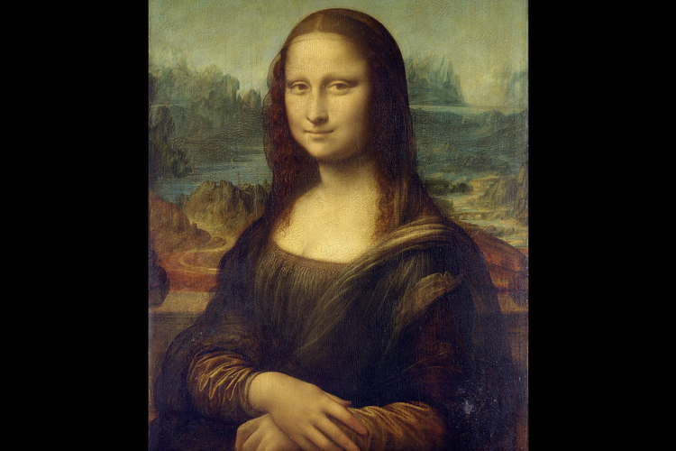 Lukisan Mona Lisa karya Leonardo da Vinci.