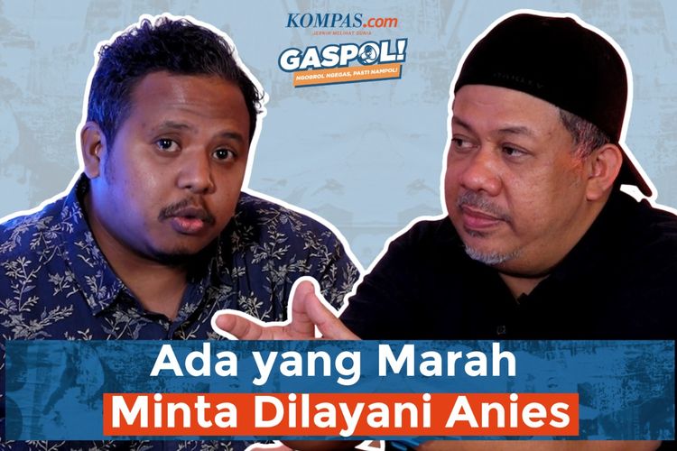 Wakil Ketua Umum Partai Gelora Fahri Hamzah saat menjadi bintang tamu dalam program Gaspol! Spesial.