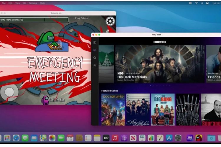 Aplikasi game Among Us dan HBO Max bisa berjalan di perangkat Mac berbasis chip M1