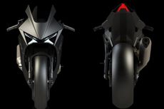 Rendering Honda CBR750R, Pakai Basis Mesin 755 cc 2 Silinder