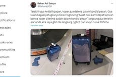 Cerita Warganet Keluhkan Koper Rusak Saat Mendarat di Bandara