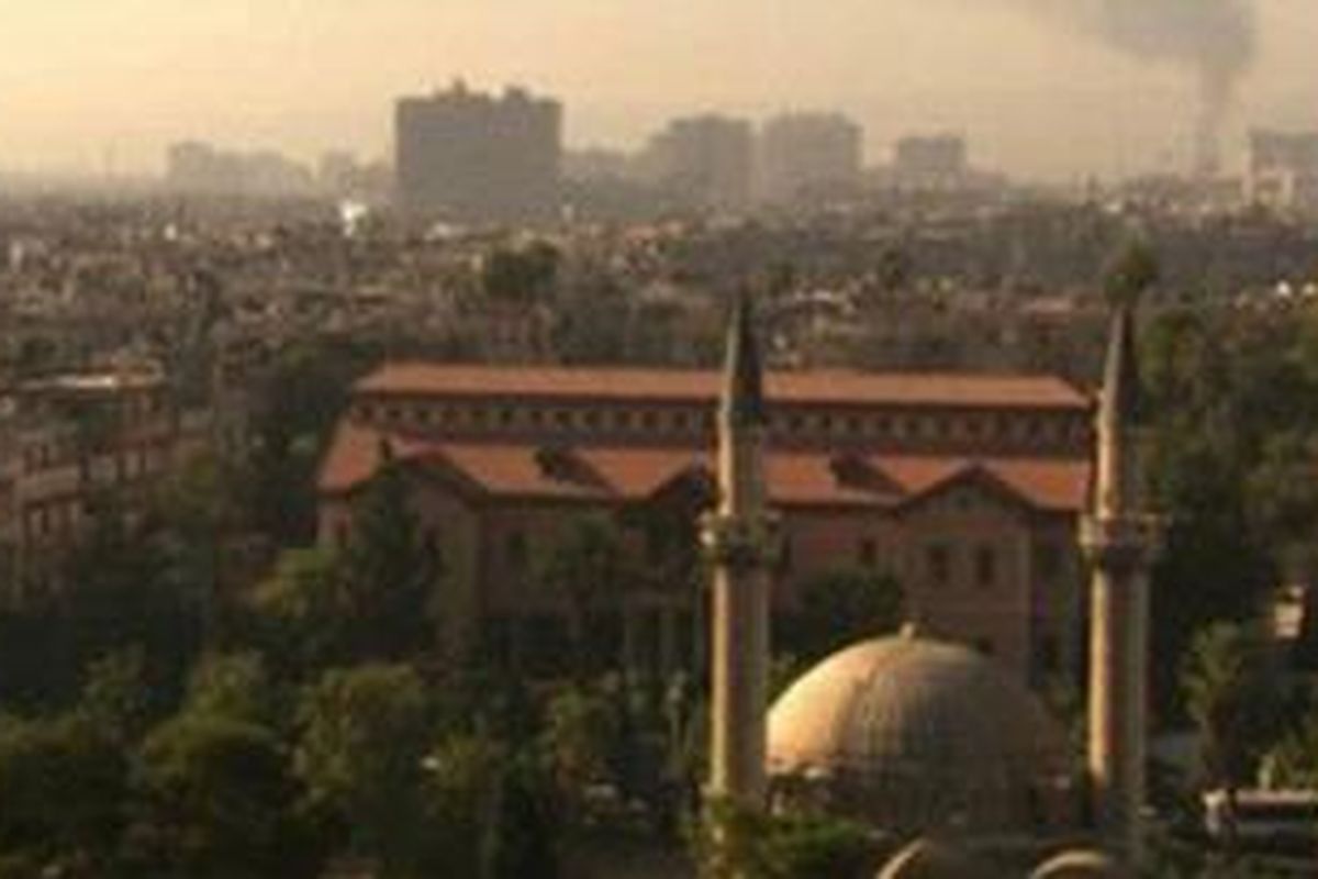 Pertempuran masih terjadi di Damaskus pada Rabu (19/9/2012).