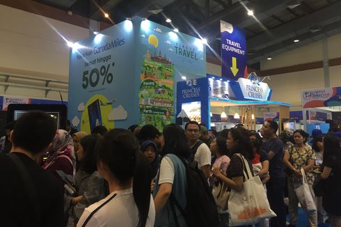 Citilink Beri Diskon 60 Persen di Kompas Travel Fair, Antrean Pengunjung Mengular