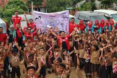 AXIC Ajak Siswa SD di Lampung Rajin Membaca 