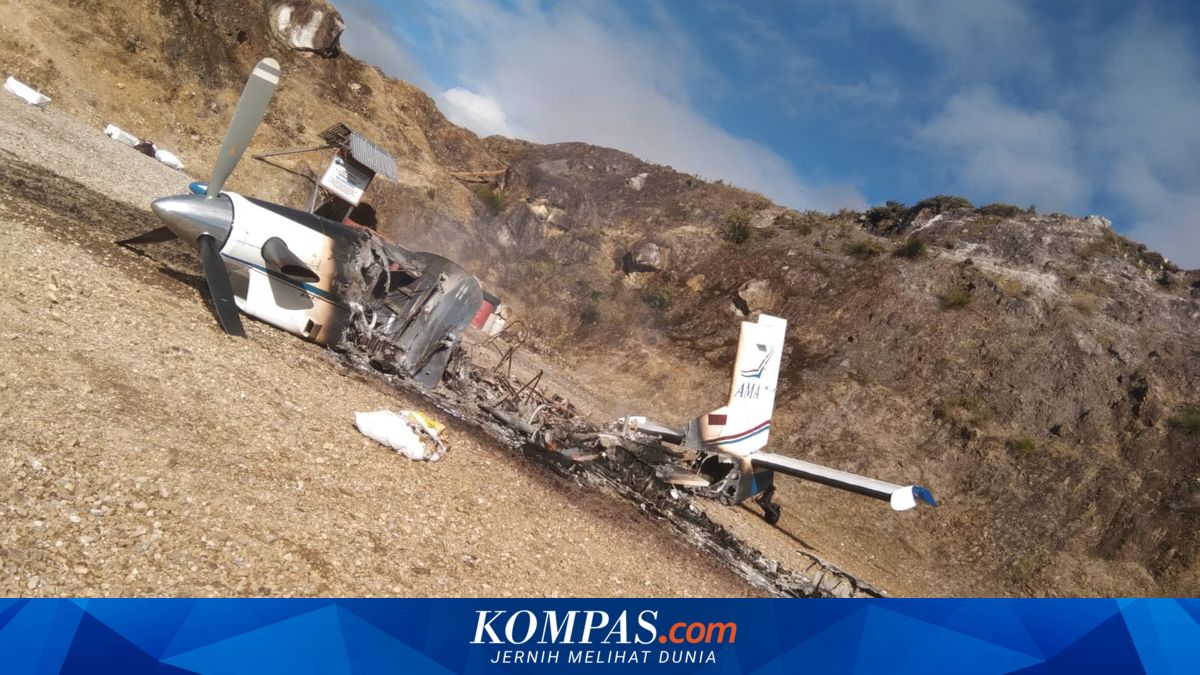 Besok, Satgas Damai Cartenz Kirim Tim ke TKP Pembakaran Pesawat di Yahukimo