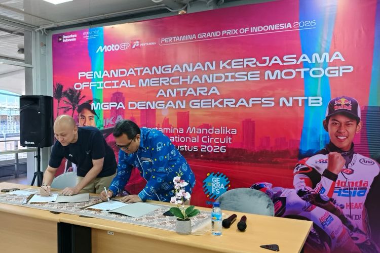 Gekrafs Bawa Produk Lokal NTB ke MotoGP Mandalika, MGPA Bandingkan dengan Malaysia