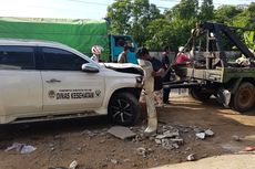 Mobil Ketua DPRD Melawi Tabrak Pasutri, Motor Terseret 5 Meter, Suami Tewas, Istri Kritis