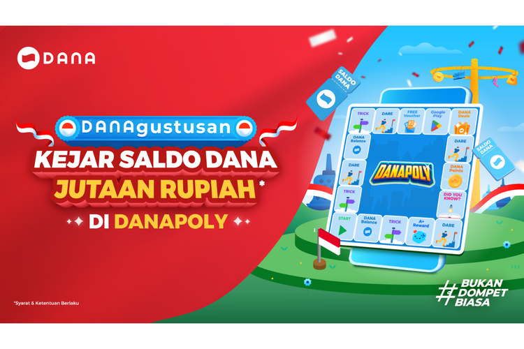 Inovasi teknologi telah membawa nuansa baru dalam perayaan kemerdekaan. Salah satunya melalui permainan DANAPoly yang diinisiasi oleh aplikasi dompet digital DANA.
