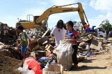 Sampah Banjir di Manado Bawa Rejeki
