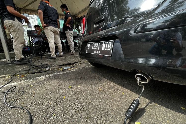 MPMRent bekerjasama dengan Dishub dan DLH Tangerang Selatan menggelar uji emisi gratis