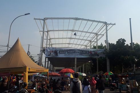 PKL Skybridge Tanah Abang Akan Dikenakan Retribusi Rp 500.000 Per Bulan