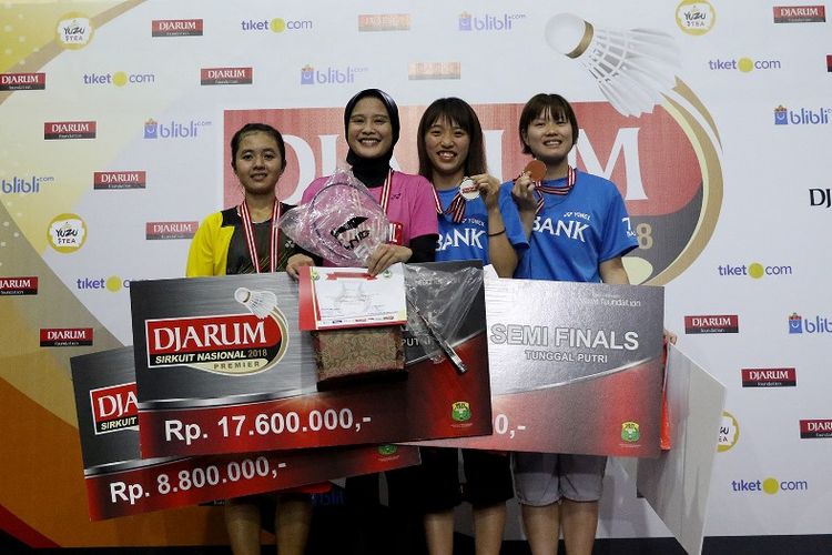 Harapan mantan atlet Pelatnas, Hanna Ramadini untuk juara di tanah kelahirannya, Tasikmalaya terwujud setelah keluar sebagai juara Djarum Sirkuit Nasional (Djarum Sirnas) Premier Li Ning Jawa Barat Open 2018.