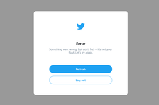Website Twitter Error, Pengguna Tak Bisa Login di Browser