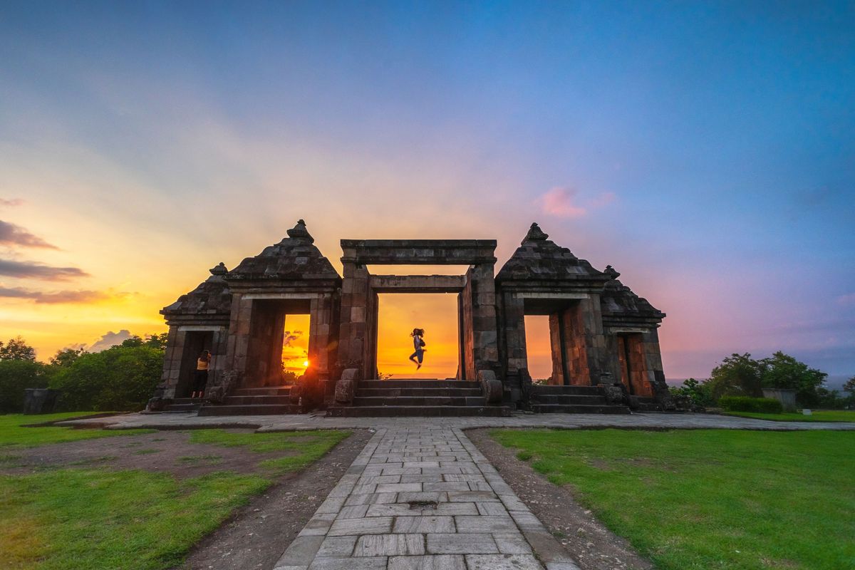 Ratu Boko Temple.