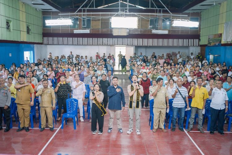 Gerakan Rupiah Berdaulat di Perbatasan RI-Timor Leste 