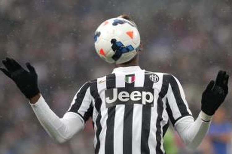 Gelandang Juventus, Paul Pogba.