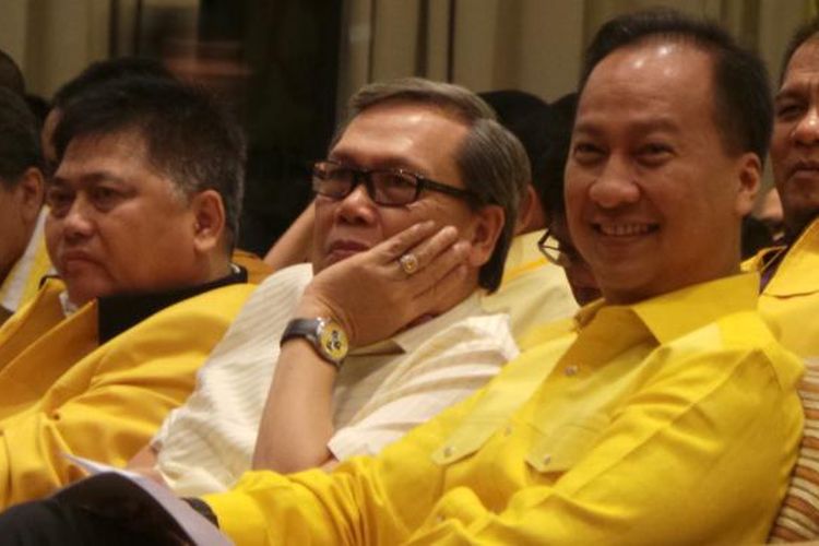 Politisi Partai Golkar Agus Gumiwang Kartasasmita dan Andi Matalatta