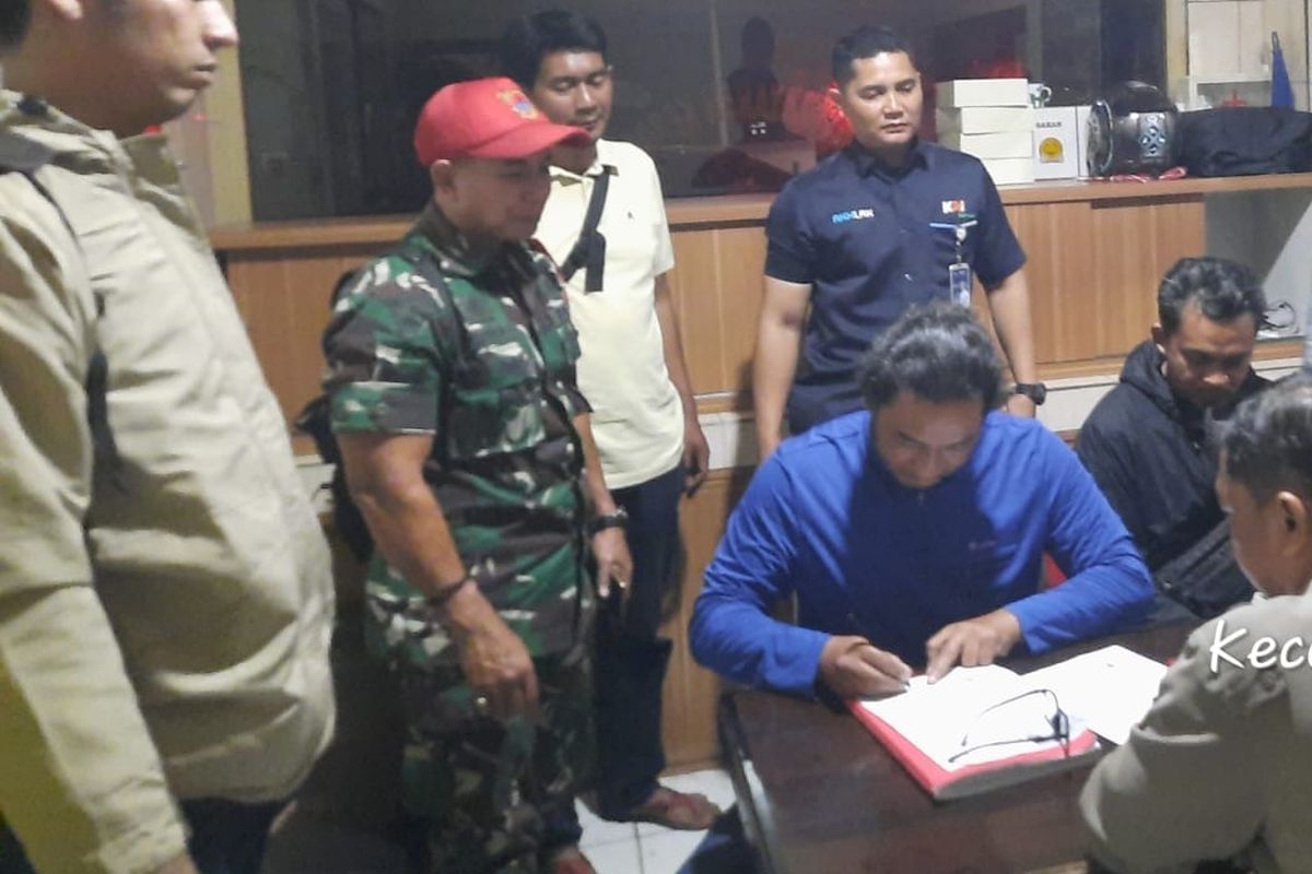 Kaca KRL Dilempar Batu oleh Anak-anak, Orangtua Pelaku Siap Bertanggung Jawab (dok. Humas Polres Bogor)