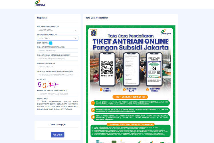 Cara Daftar Antrean KJP 2026 Lewat HP, Ini Langka Ambil Sembako Subsidi