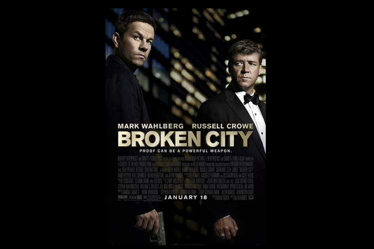 Dibintangi Mark Wahlberg dan Russell Crowe, film Broken City (2013) kini tayang di Mola TV.