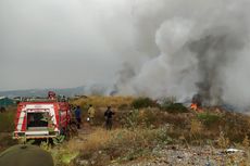 Kebakaran di TPA Jatibarang Semarang, Sampai Sekarang Api Belum Padam