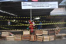 Gelar Rapid Test di Pasar Bambu Kuning, Seorang Pedagang Reaktif
