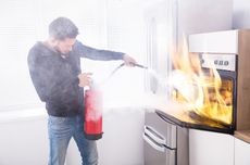Catat, Ini 5 Cara Mencegah Kebakaran di Dapur