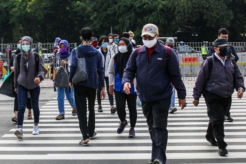 Mobilitas di Tempat Kerja Turun 5,14 Persen Saat PSBB Jilid II Jakarta