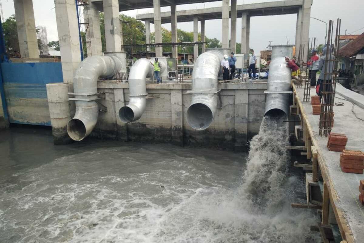 ilustrasi pompa air di Surabaya