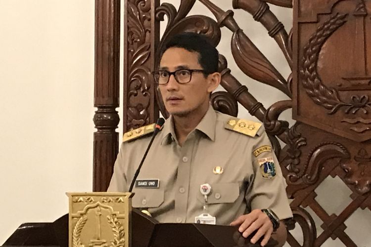 Wakil Gubernur DKI Jakarta Sandiaga Uno