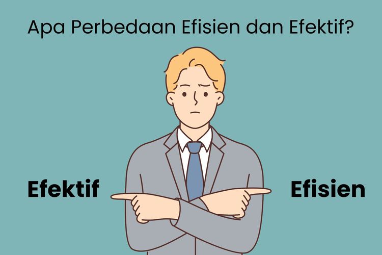 Salah satu perbedaan efisen dan efektif adalah efisien mengarah pada suatu hal yang tepat guna, sedangkan efektif lebih mengacu pada pengaruhnya.