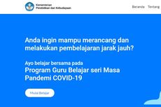 Kemendikbud Luncurkan Program Guru Belajar, Bantu Guru Laksanakan PJJ