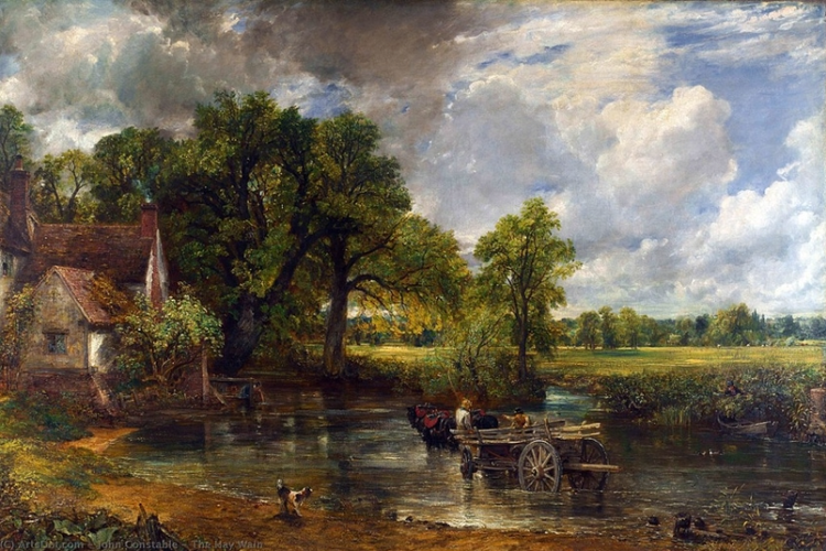 The Hay Wain (1800) oleh John Constable